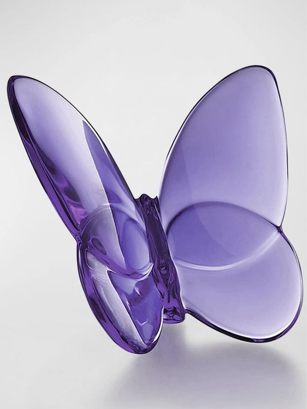 Baccarat Purple Butterfly