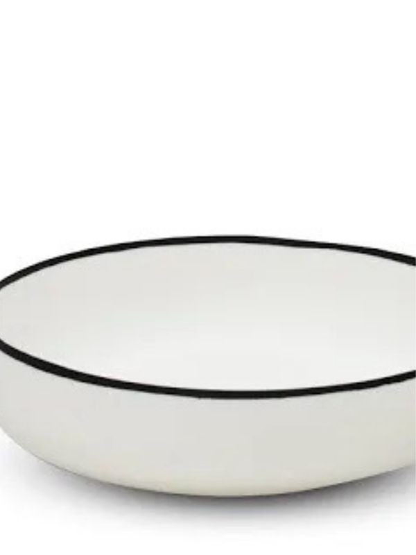 Tina Frey Ligne White And Black Bowl Purchased