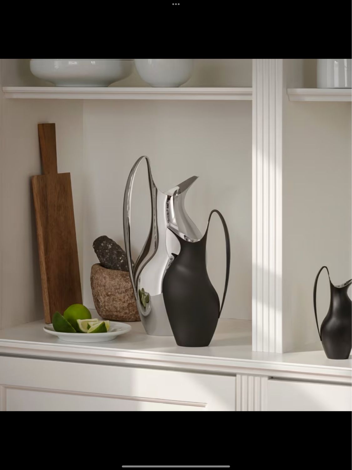Georg Jensen Hk Black Pitcher Purchased