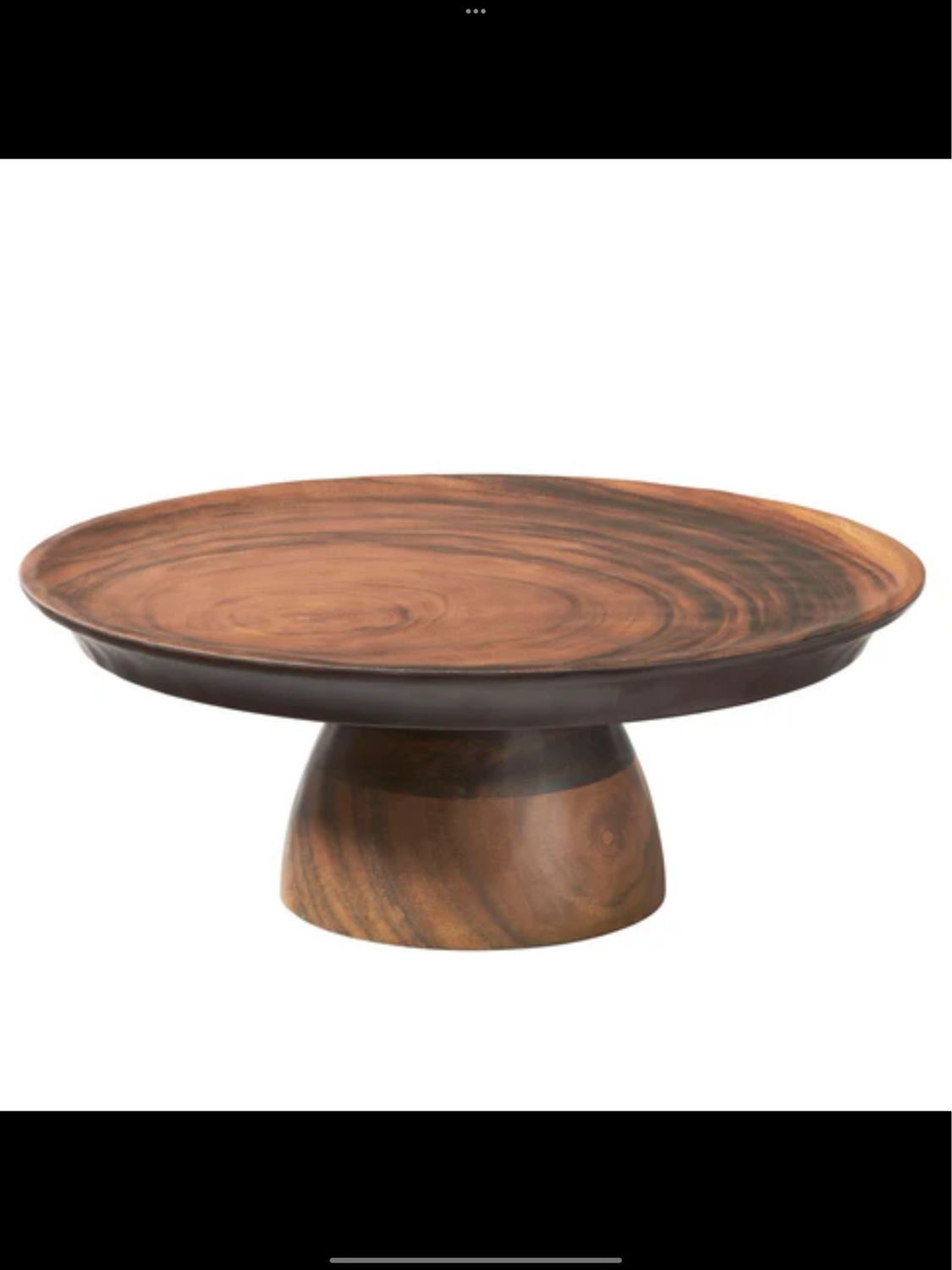 Melamine Cake Stand With Cover Purchased