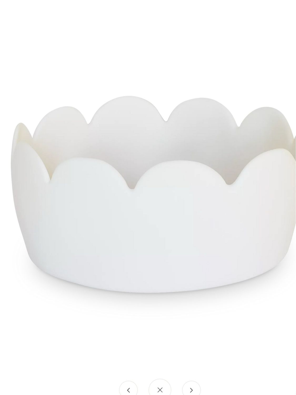 Tina Frey White Loopy Vase
