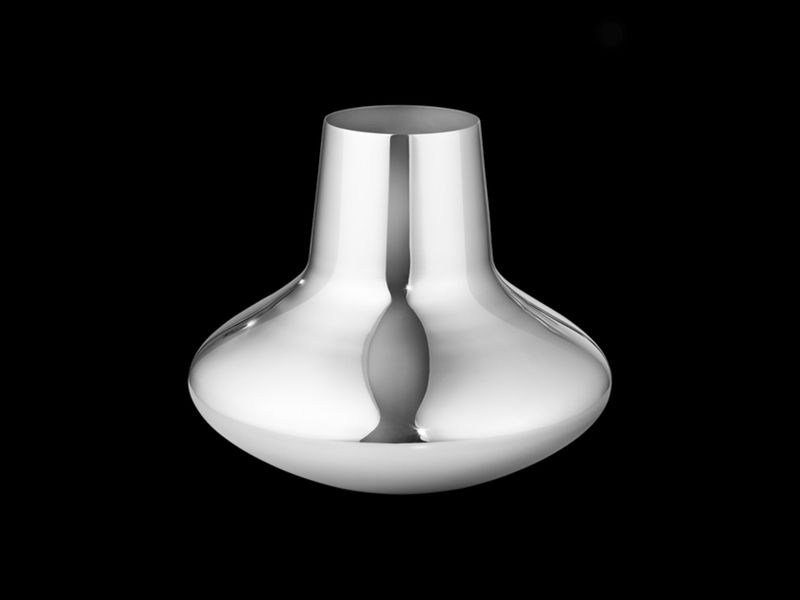 Georg Jensen Stainless Steel Hk Vase M Purchased