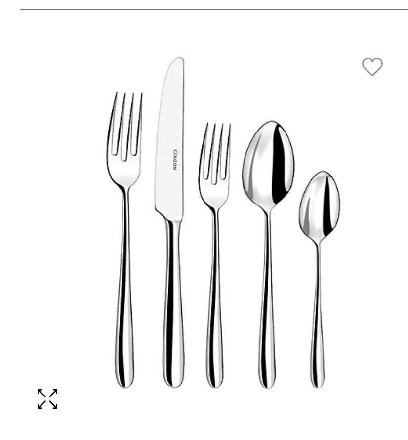 Couzon Fusain 5 Pc Place Setting 4 Purchased- Needs 10
