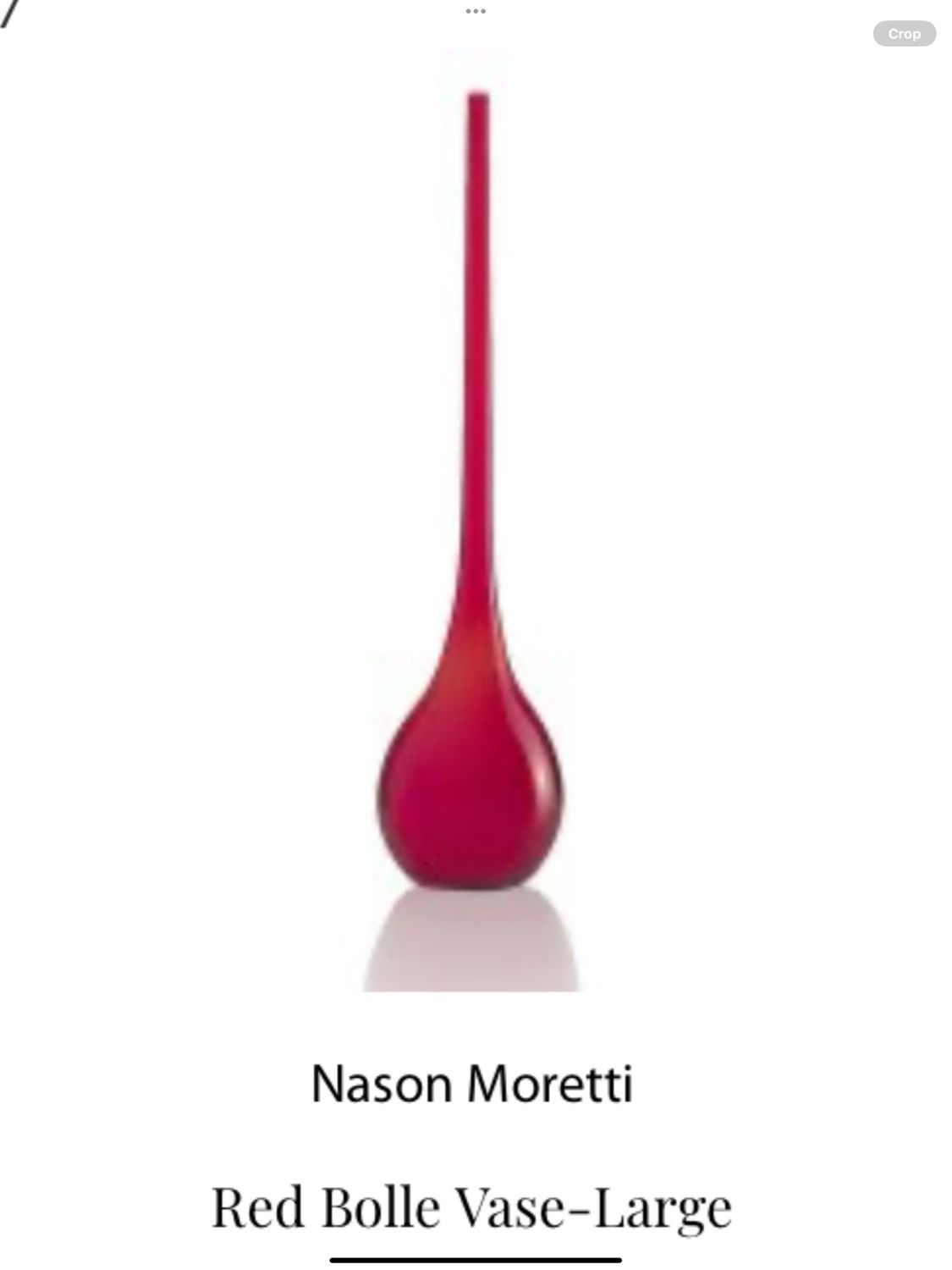 Nason Moretti Bolle Vase