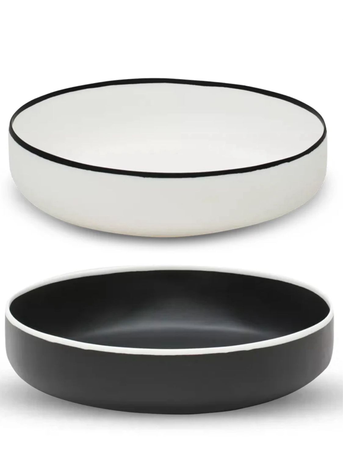 Tina Frey Large Black Ligne Bowl