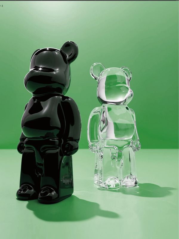 Baccarat Crystal Black Bear