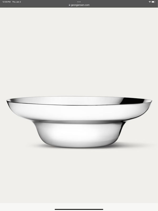 Georg Jensen Alfredo Bowl
