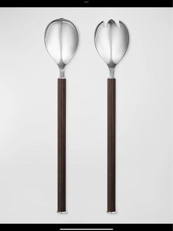 Georg Jensen Bernadotte Stainless Steel Servers Purchased