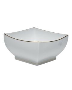 Herend Golden Edge Square Large Bowl Purchased