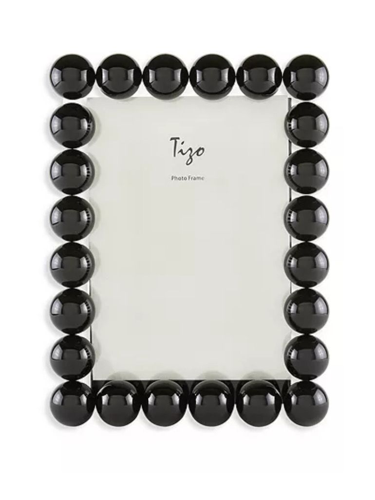 Tizo Bubble Black Glass Frame 5x7 Needs 2