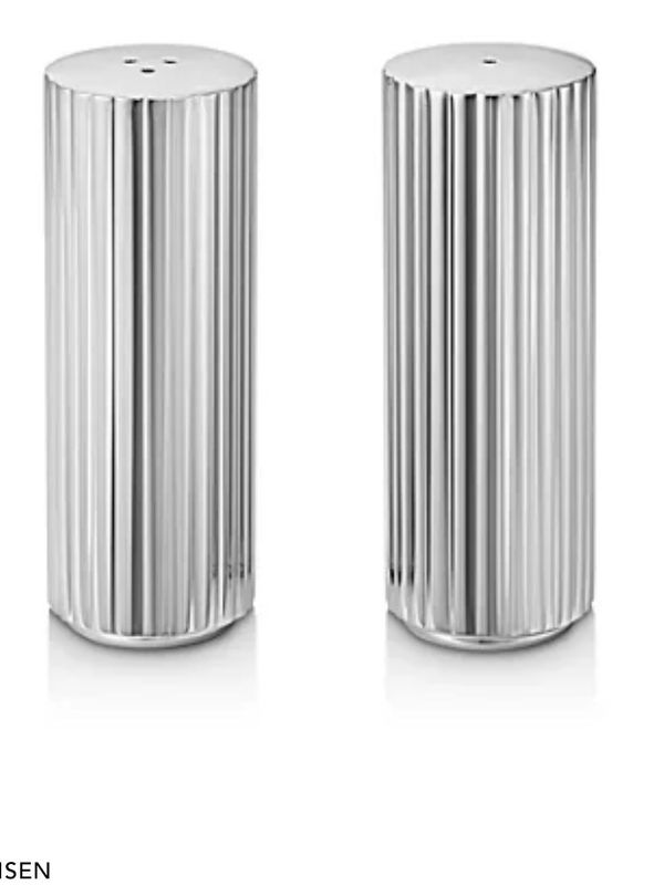 Georg Jensen Bernadotte Salt And Pepper Shakers