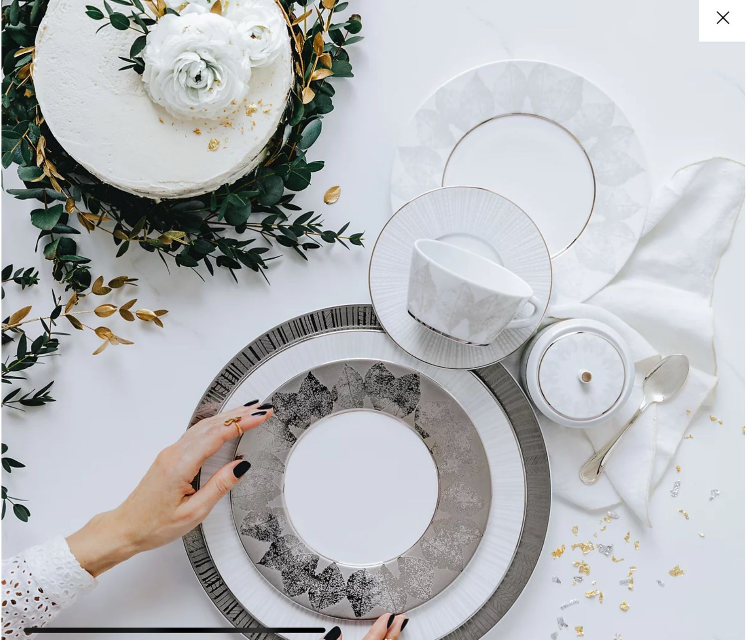 Bernardaud Silva Dinner / Salad / Rim Soup 6 Purchased Needs 6