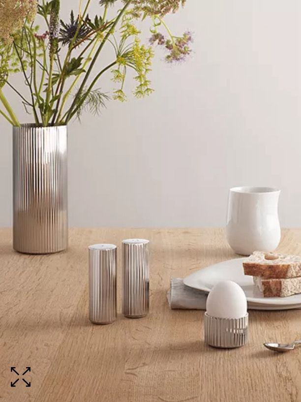 Georg Jensen Bernadotte Salt And Pepper Shakers PURCHASED