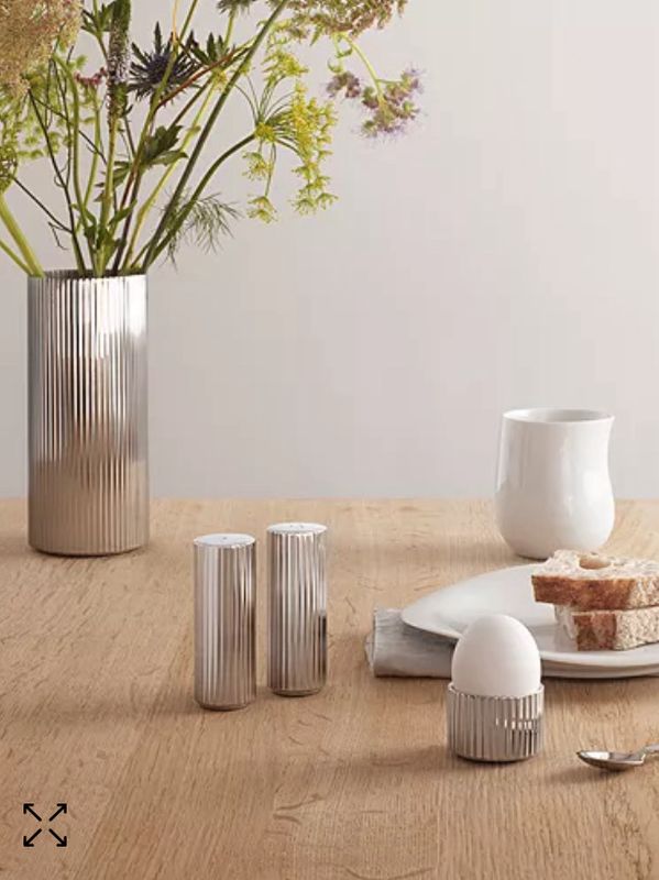 Georg Jensen Bernadotte Salt And Pepper Shakers PURCHASED