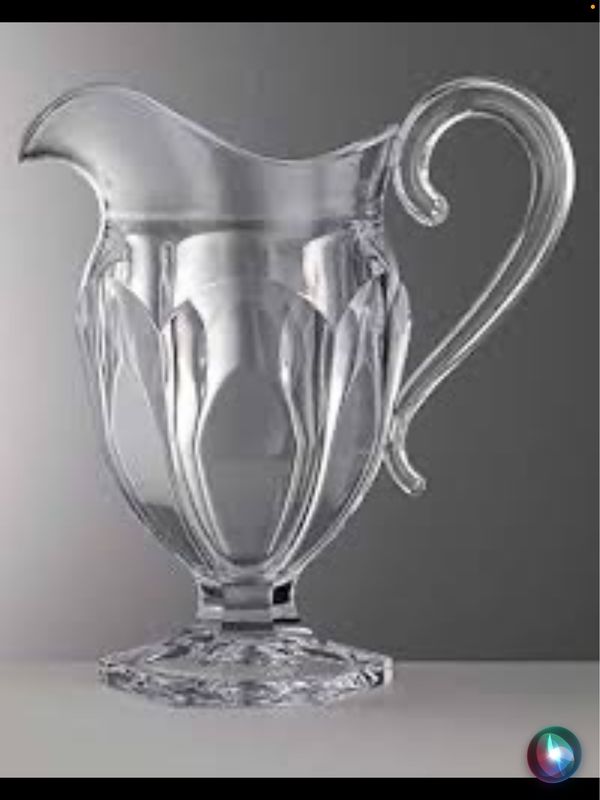 Mario Roberta Clear Pitcher Purchased