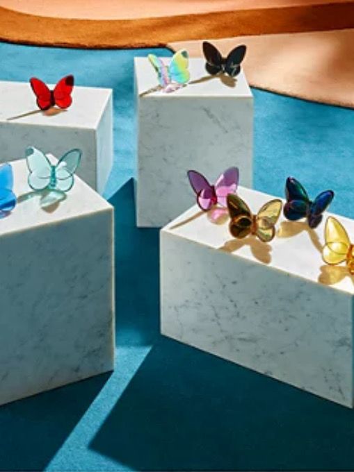 Baccarat Crystal Butterfly Black PURCHASED