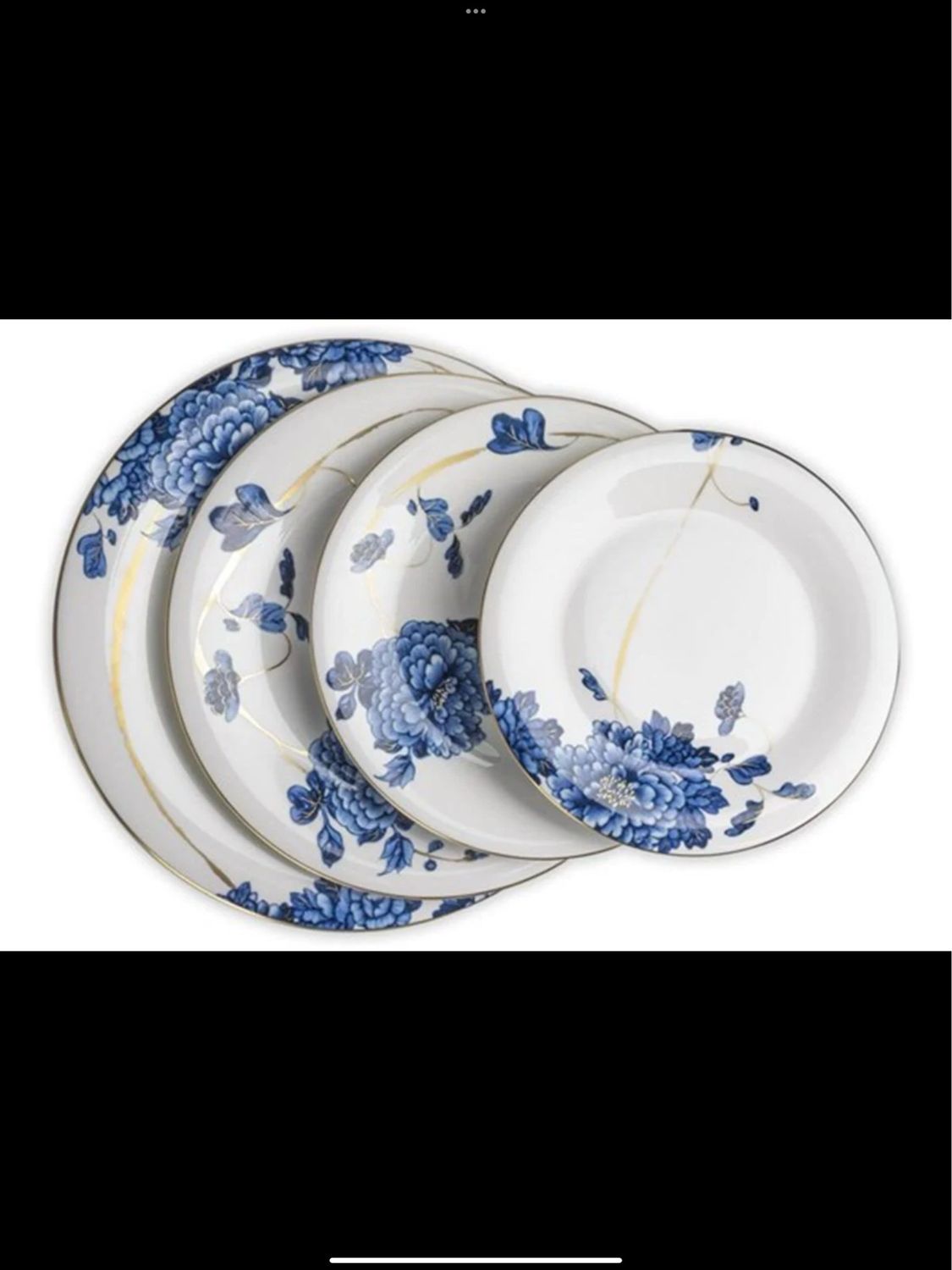 Prouna Emperor Flower Dinner/ Salad/ Soup Bowl 5 Purchased Needs 13