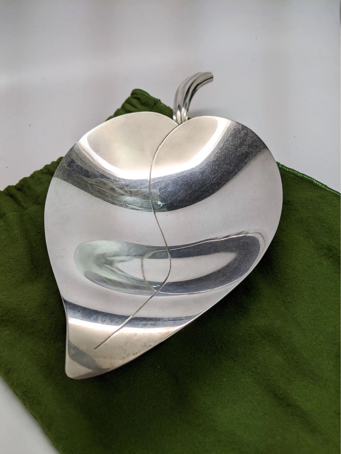 Tiffany Sterling Silver Large Leaf
