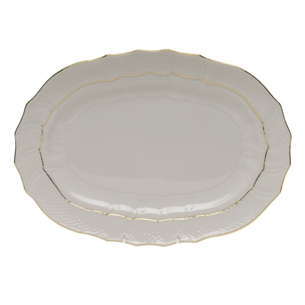 Herend Golden Edge 13” Platter