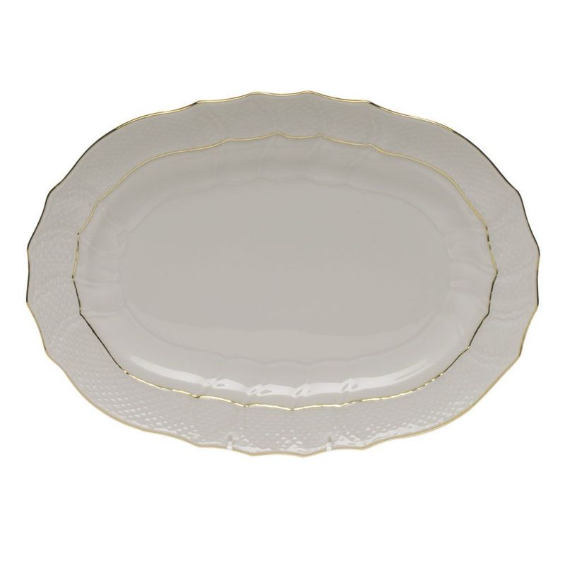 Herend Golden Edge 13” Platter