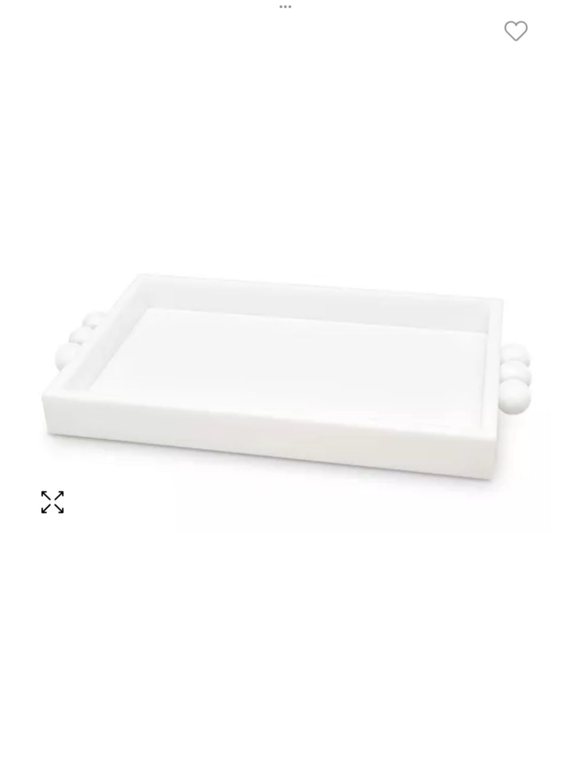 Tizo White Tray With Bubbles 2 Purchased