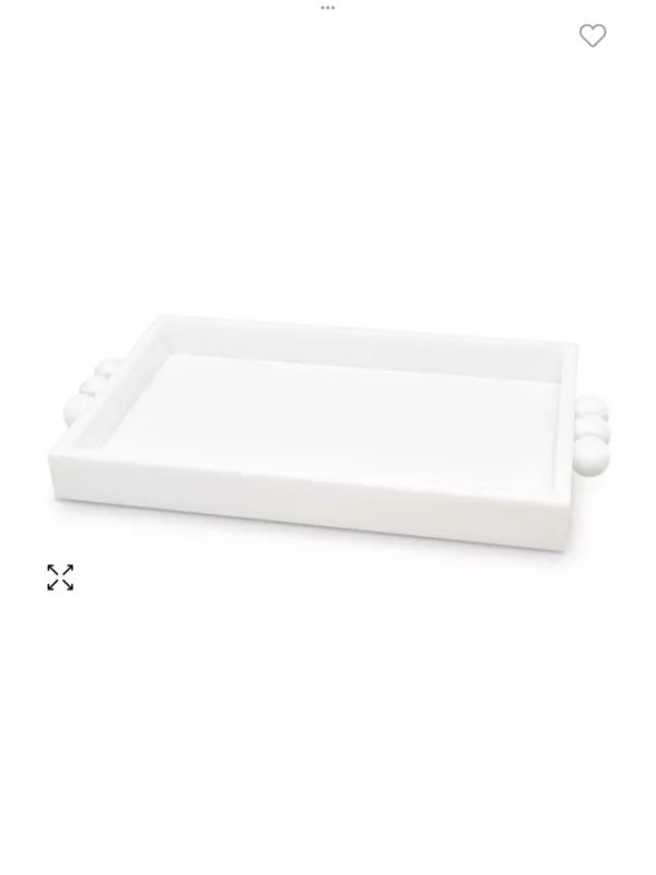 Tizo White Tray With Bubbles 2 Purchased