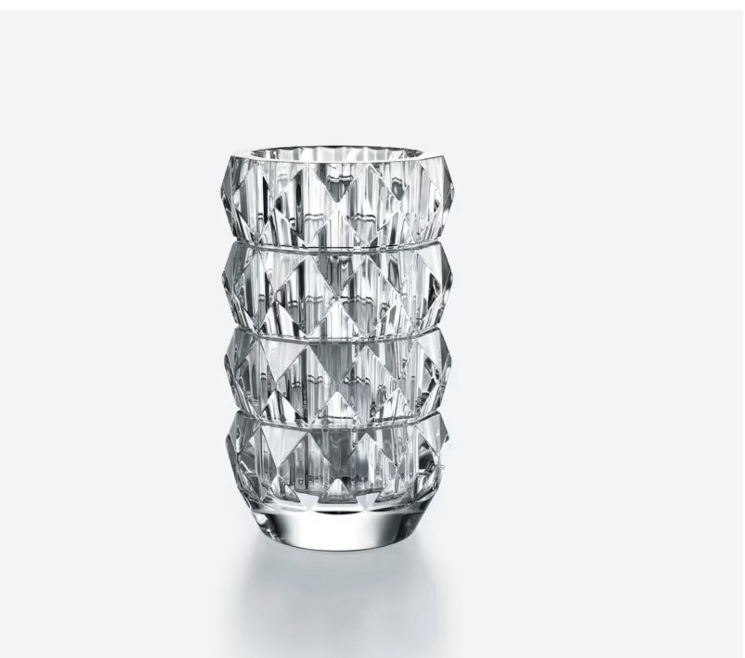 Baccarat Round Louxor Clear Vase Purchased