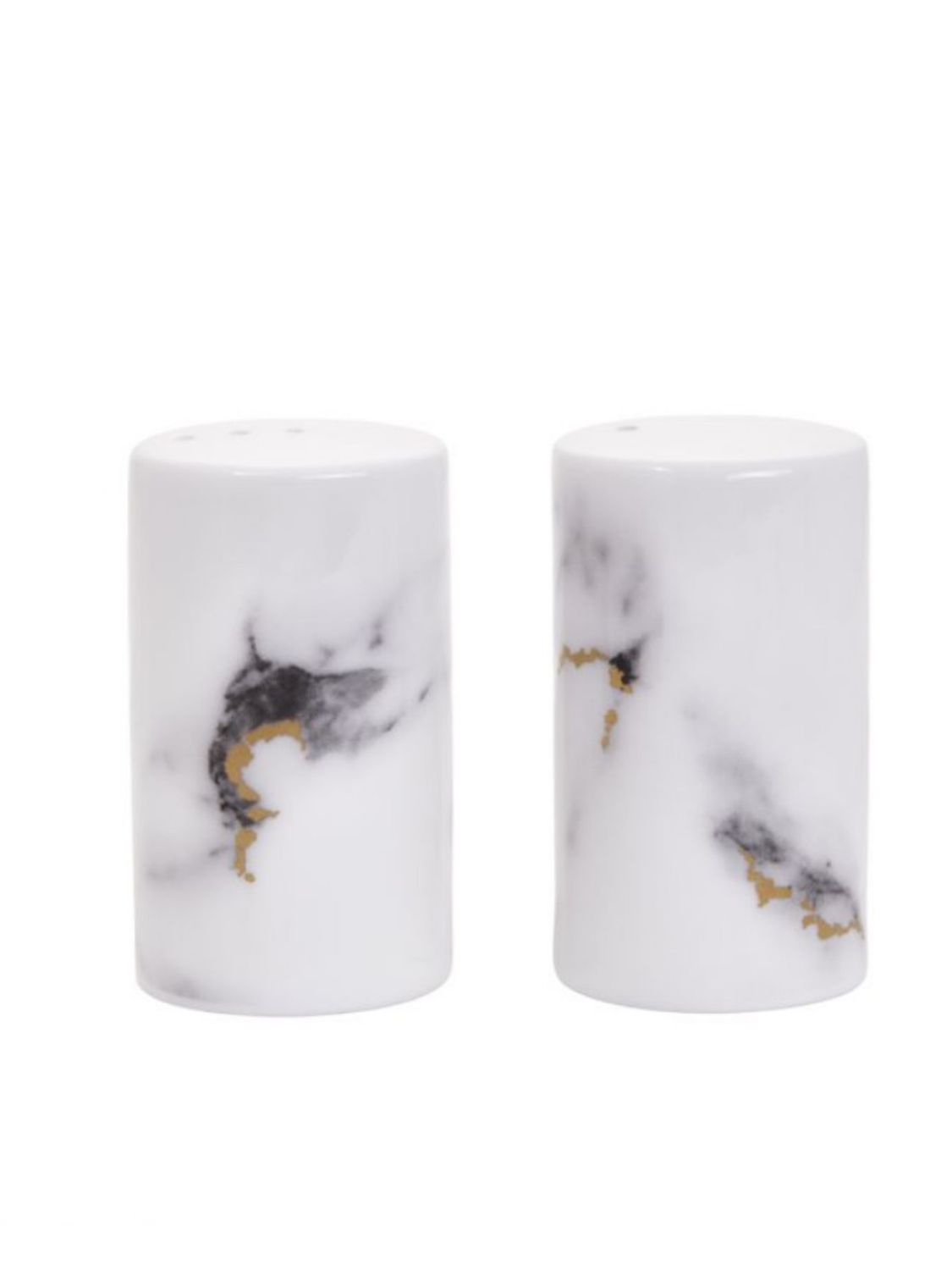 Prouna Marble Salt And Pepper Shakers