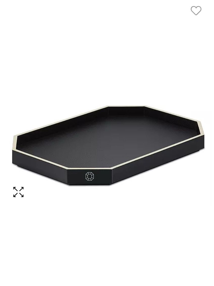 Baccarat Lacquer Black Tray