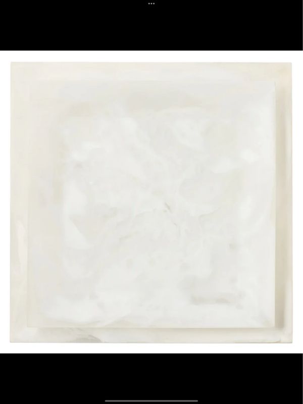 Resin Square Platters 1 Purchased Needs 1
