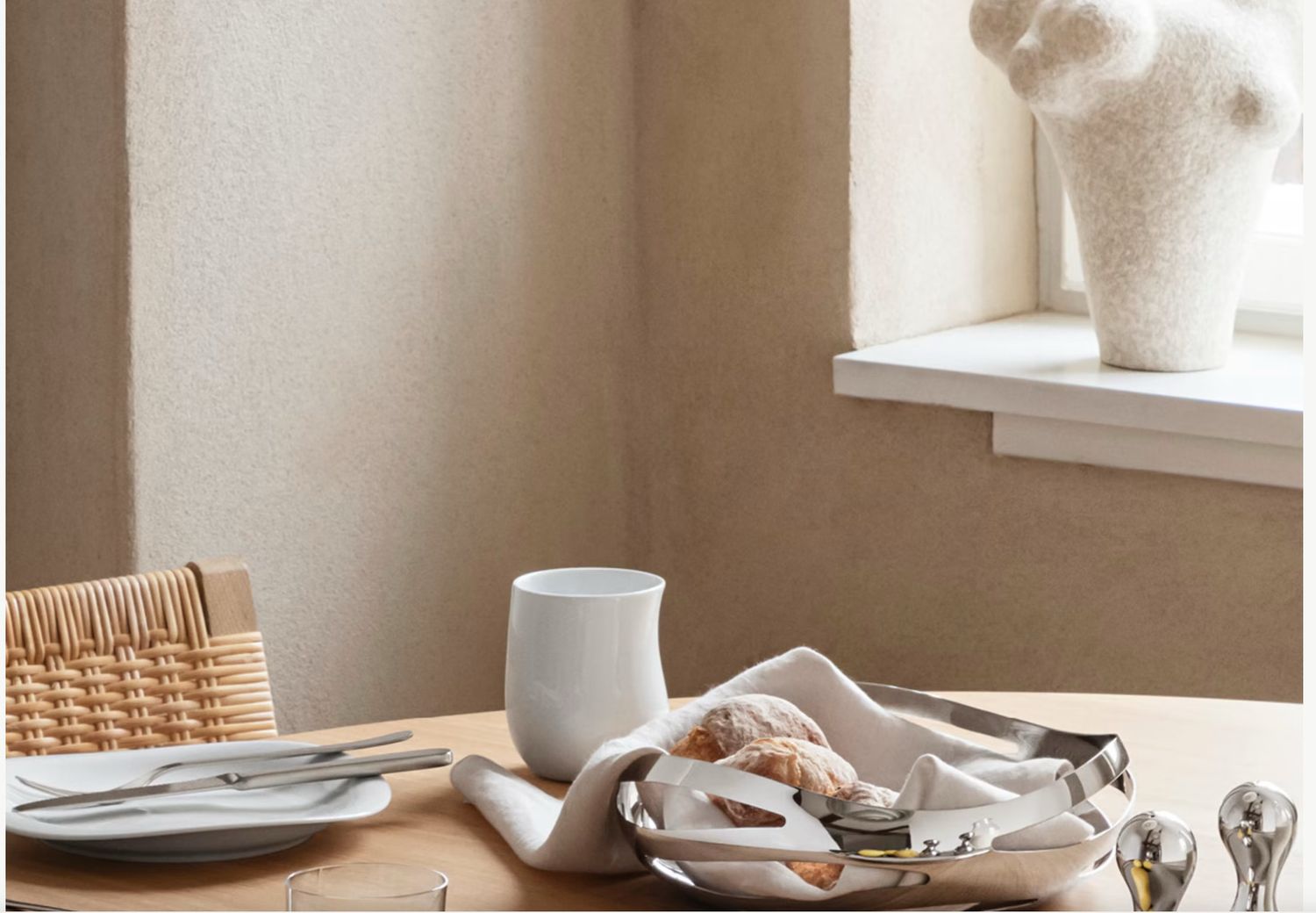 Georg Jensen Cobra Bread Basket Needs 2