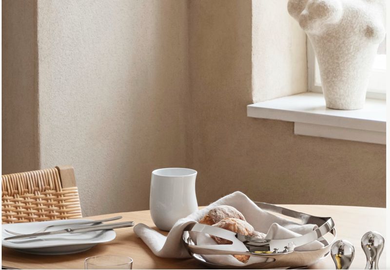 Georg Jensen Cobra Bread Basket Needs 2