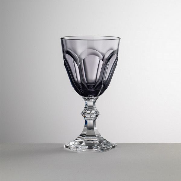 Mario Luca Giusti Dolce Vita Water Goblet Grey Set Of 6 PURCHASED