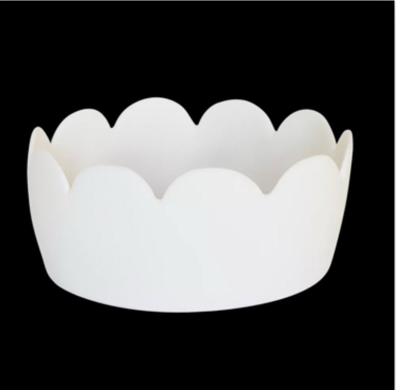 Tina Frey L Fleur Bowl In  White