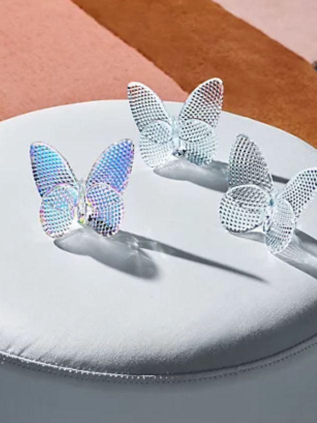 Baccarat Diamanté Clear Butterfly