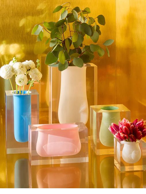 Jonathan Adler Bel Air Pink Vase