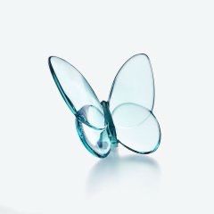Baccarat Crystal Turquoise Butterfly