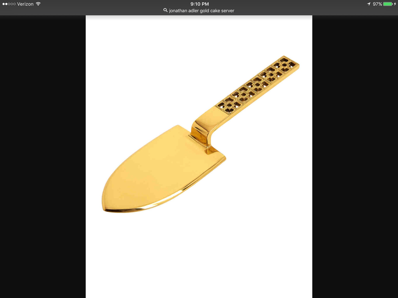 Jonathan Adler Gold Nixon Slice Purchased