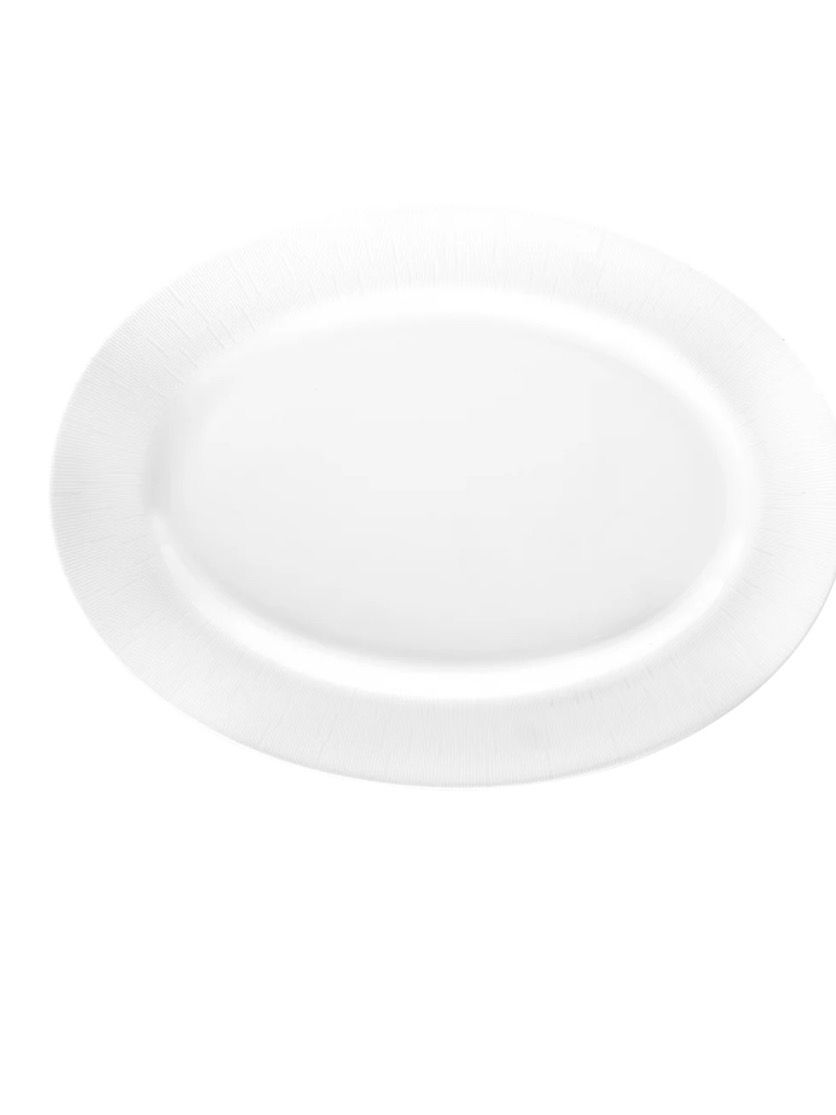 Haviland France Infini White Large Oval Platter