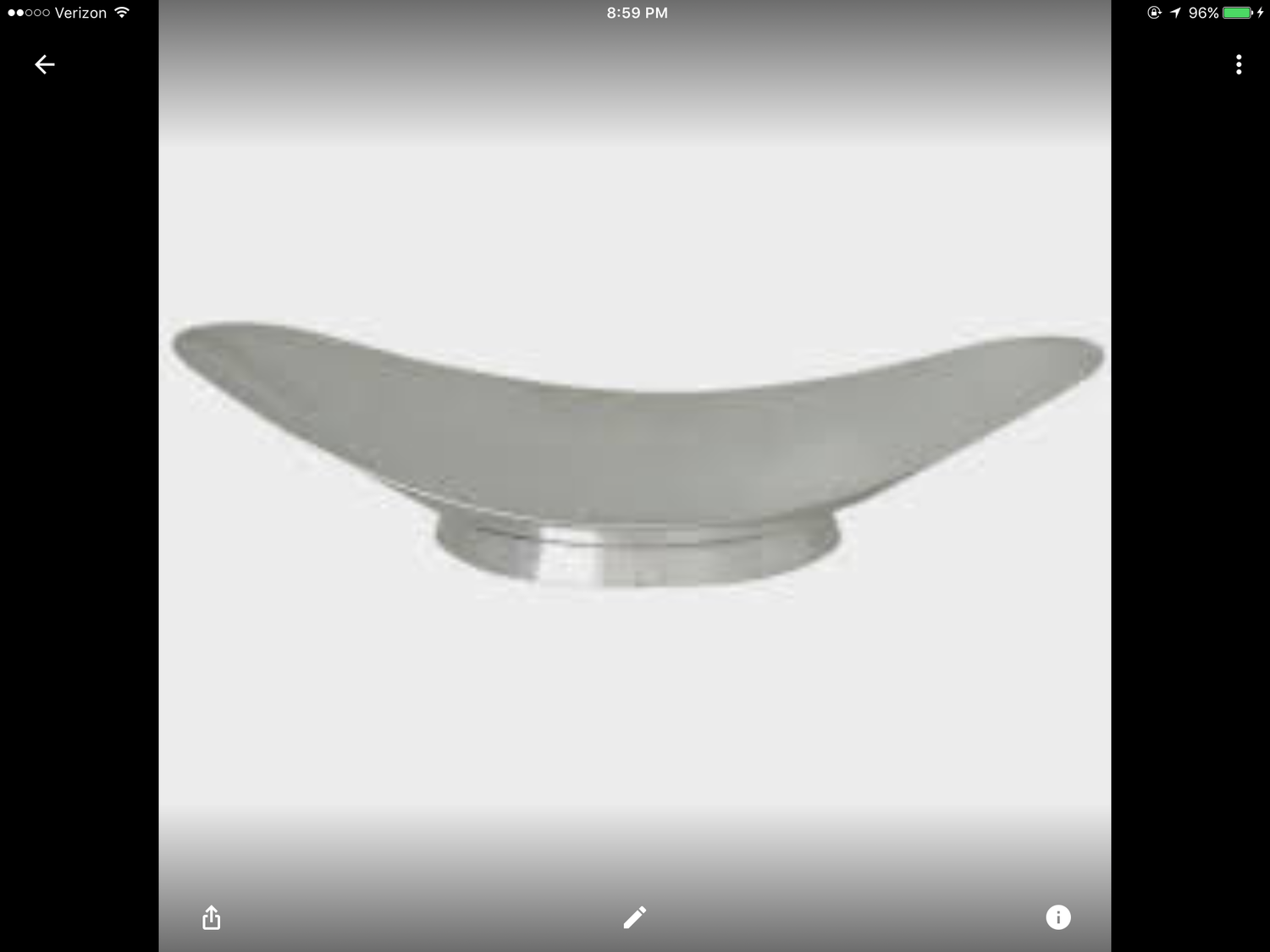 Tiffany and Co Estate Sterling Silver Bread Dish Purchased