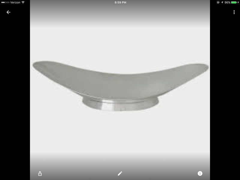 Tiffany and Co Estate Sterling Silver Bread Dish Purchased