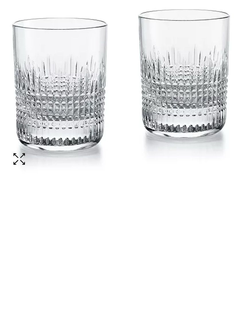 BACCARAT NANCY TUMBLER #3, SET OF 2