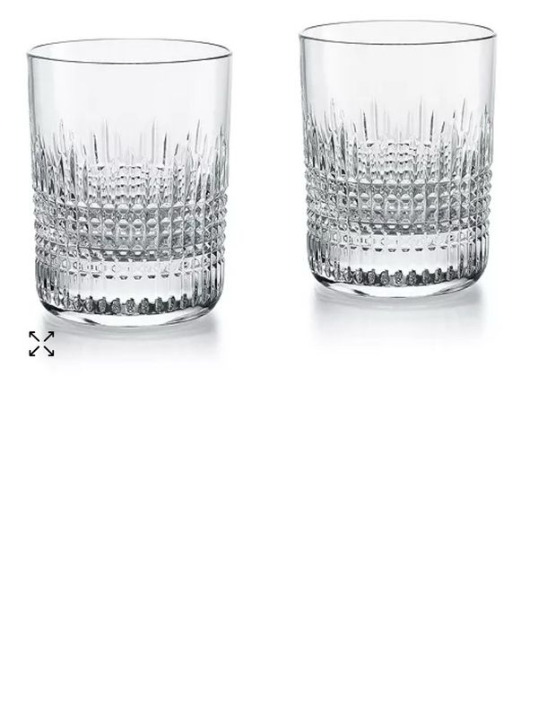 BACCARAT NANCY TUMBLER #3, SET OF 2