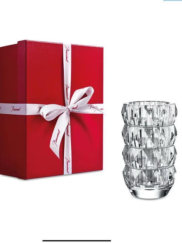 Baccarat Crystal Small Louxor Vase