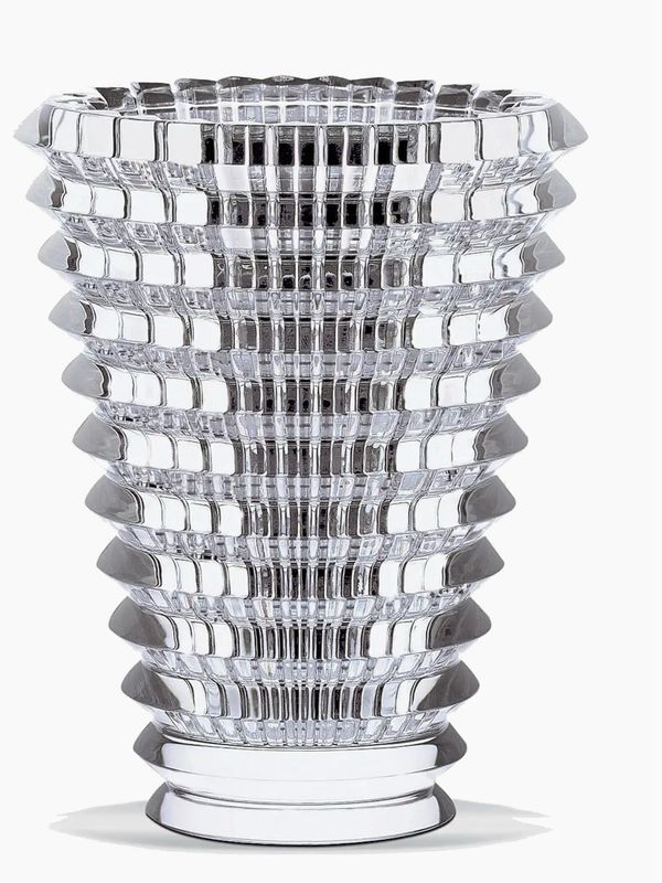 Baccarat Crystal Eye Small Round Vase