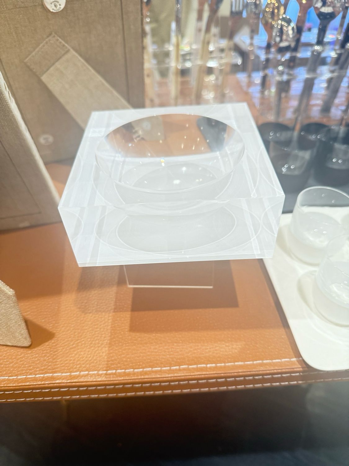 Tizo Acrylic Rectangular Bowl