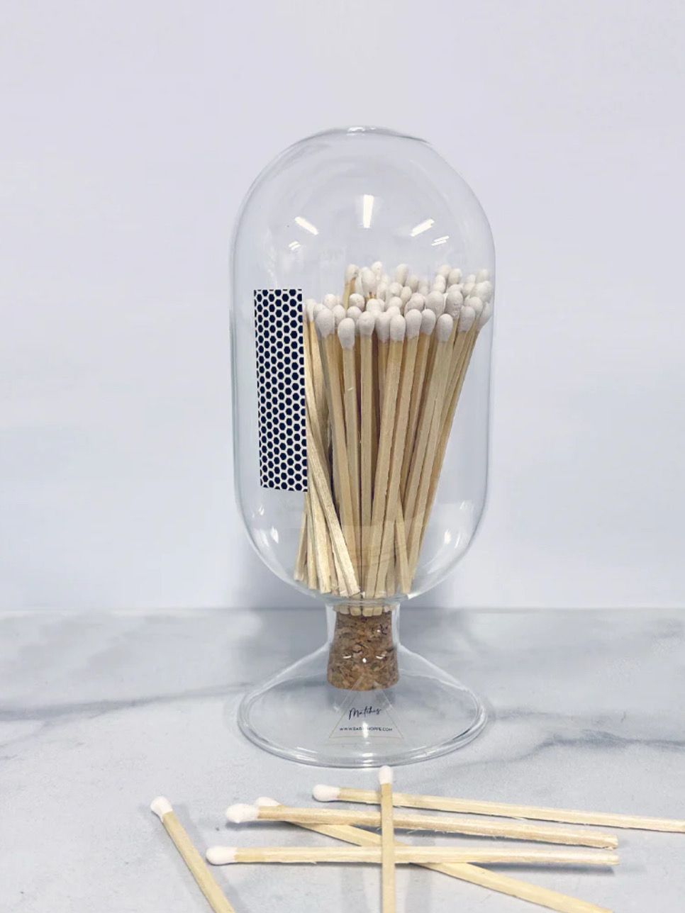 Glass Matches Purchased