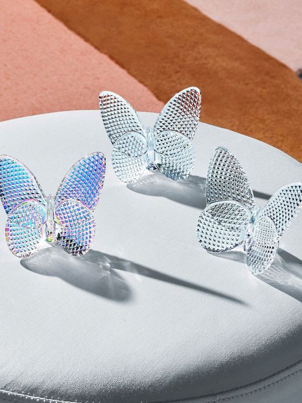 Baccarat Iridescent Diamante Butterfly