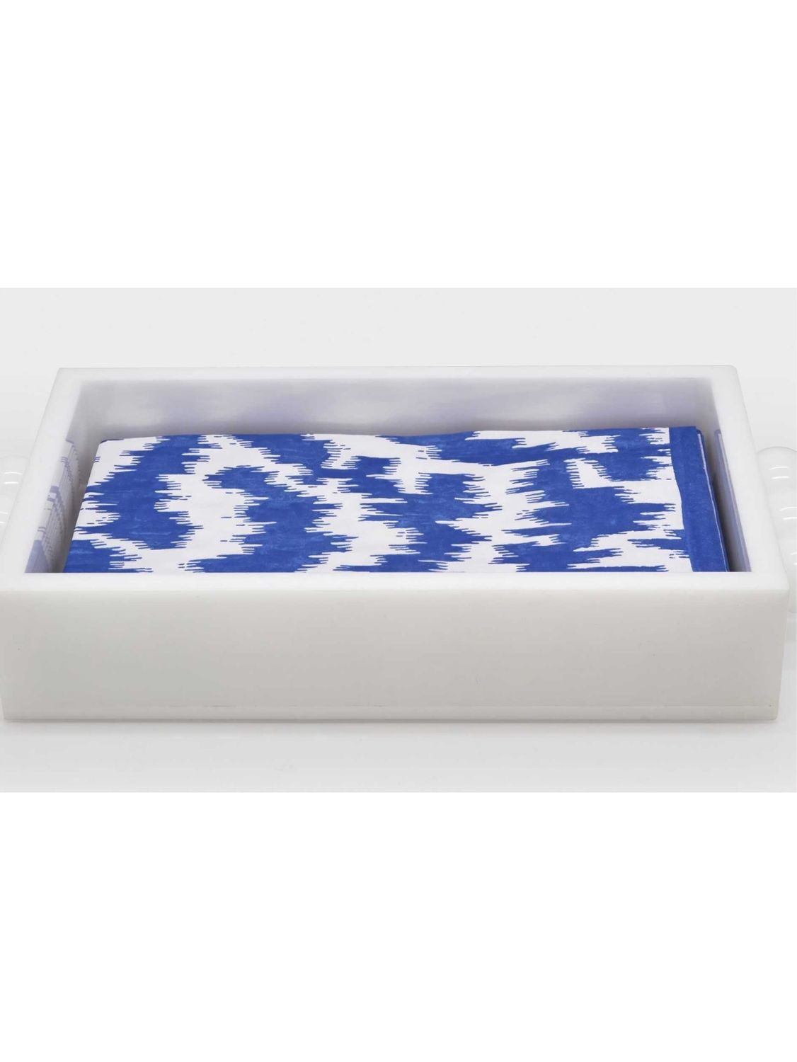 Tizo Acrylic White Towel Holder
