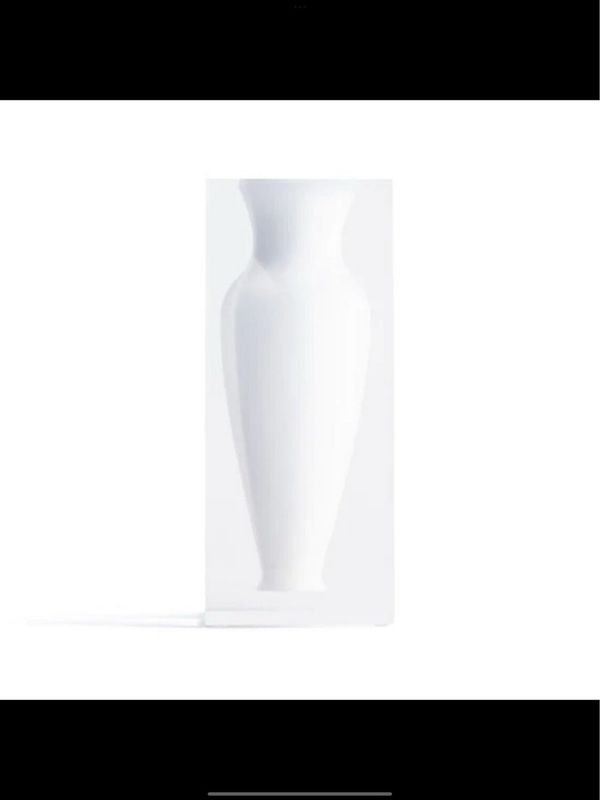 Jr William White Tall Vase PURCHASED